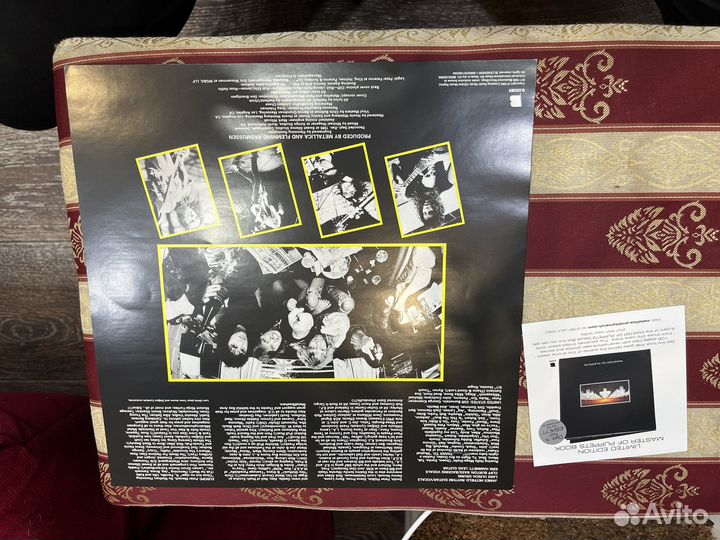 Виниловые пластинки metallica