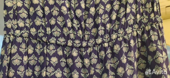 Летний комбинезон вискоза голубой 46р. La Redoute