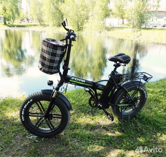 Электровелосипед фетбайк бу