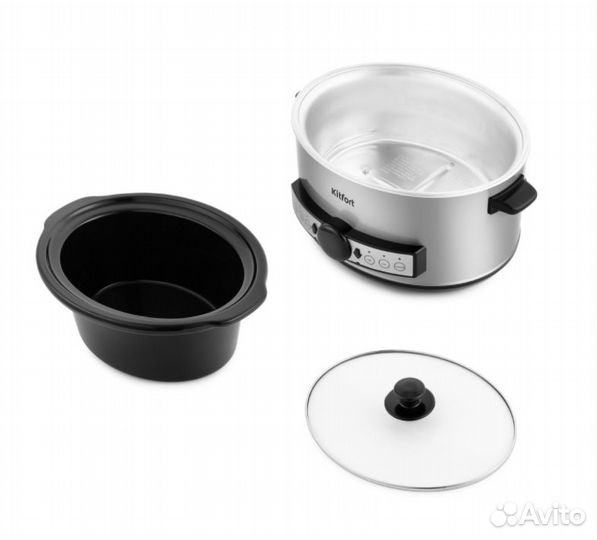 Медленноварка Kitfort кт-212, новая