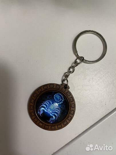 Брелок для ключей деревянный