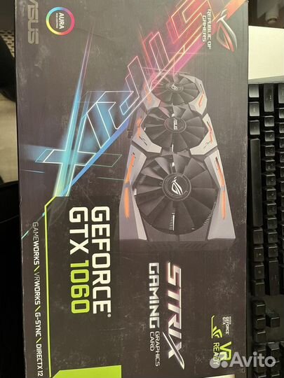 Asus GeForce GTX 1060 Strix 6Gb