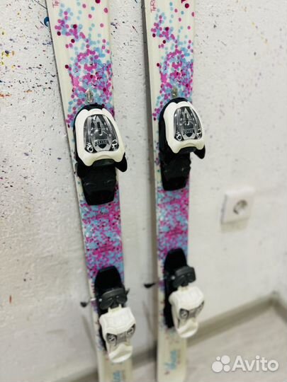 Детские горные лыжи Volkl Chica 110 + крепы Marker