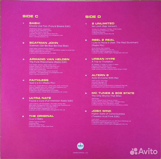 Пластинки Various – 90s Dance Classic