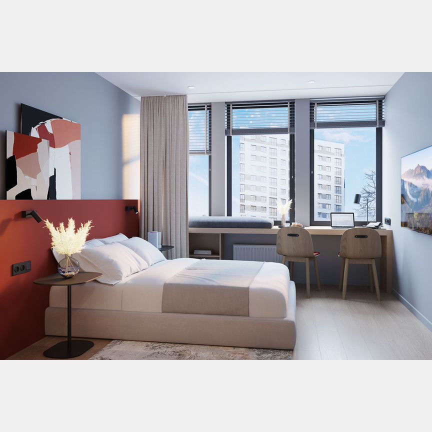 Апартаменты-студия, 21,1 м², 7/15 эт.