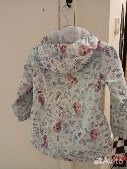 Ветровка для девочки 98