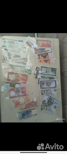 Продам купюры разных стран