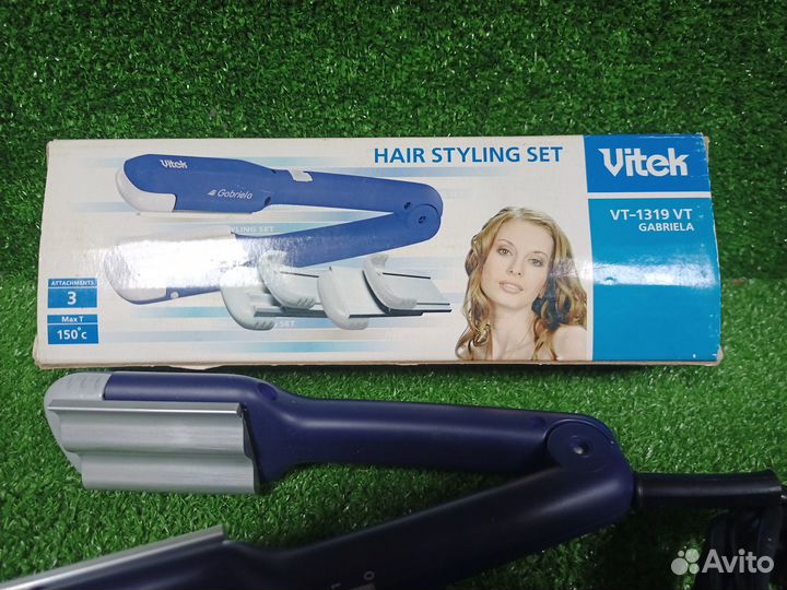 Щипцы утюжок гофре vitek VT-1319