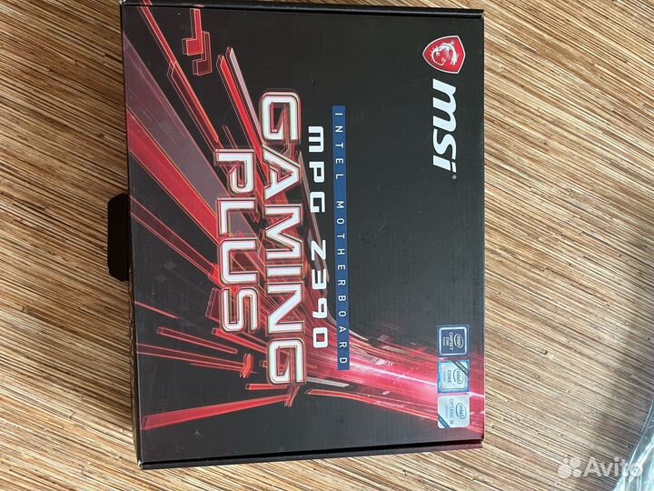 Материнская плата mpg z390 gaming plus