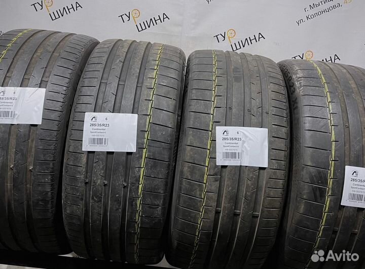 Continental SportContact 6 285/35 R23 94Y