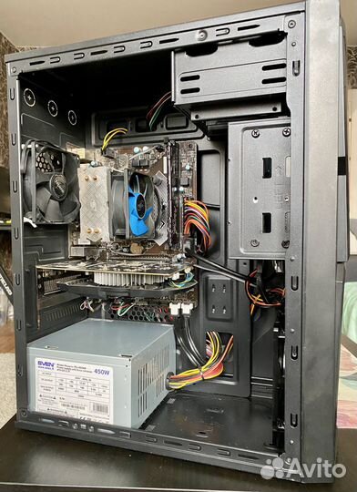 Игровой компьютер intel i3-6100/8Gb/GTX1050Ti