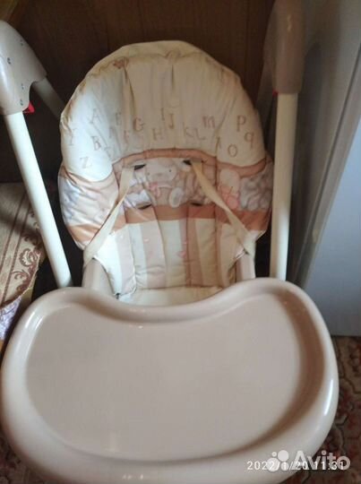 Стульчик для кормления трансформер globex космик