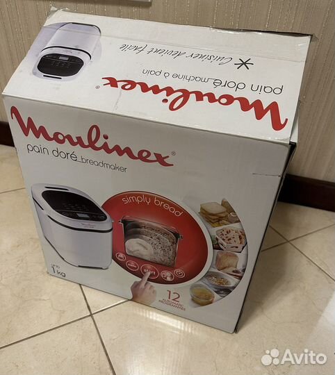 Хлебопечка moulinex