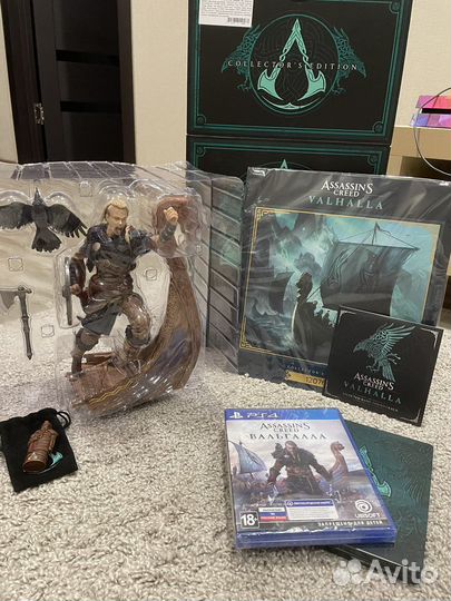 Коллекционное assassins creed valhalla с диском