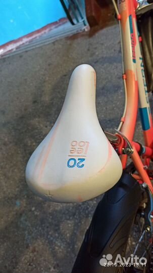 Велосипед подростковый женский leeloo 20