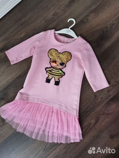 Платье для девочки 116