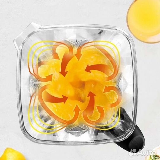 Мощный промышленный блендер 2200Вт