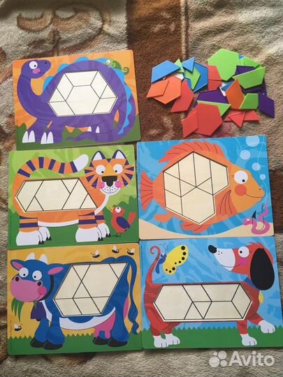 Развивающие игрушки. Мозаика