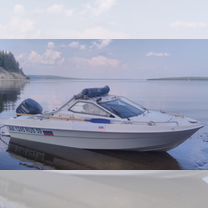 Лодка Бриз-17 + Yamaha 80 + прицеп