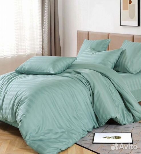 Постельное белье Страйп Сатин