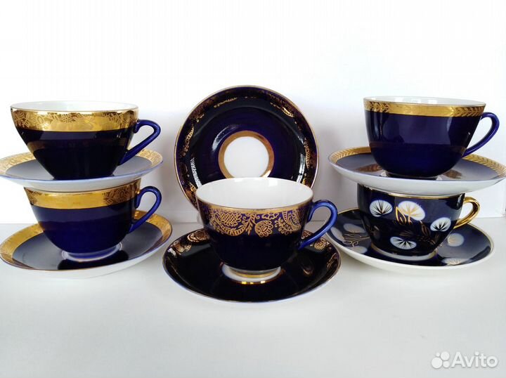 Чайные пары лфз Кобальт