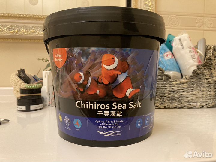 Морская соль для аквариума