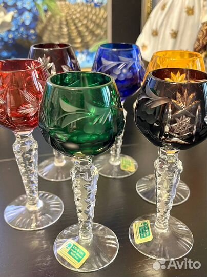 Рюмки хрустальный Германия