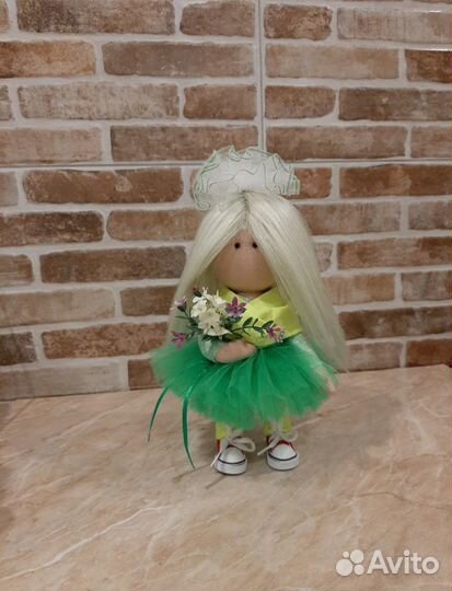 Интерьерная кукла ручной работы