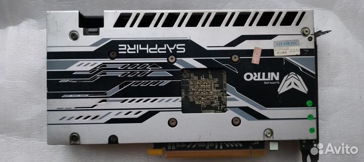 AMD Radeon Sapphire RX 580 8Gb nitro+