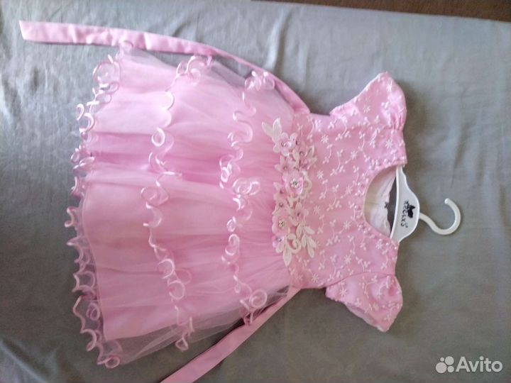 Платье для девочки 86