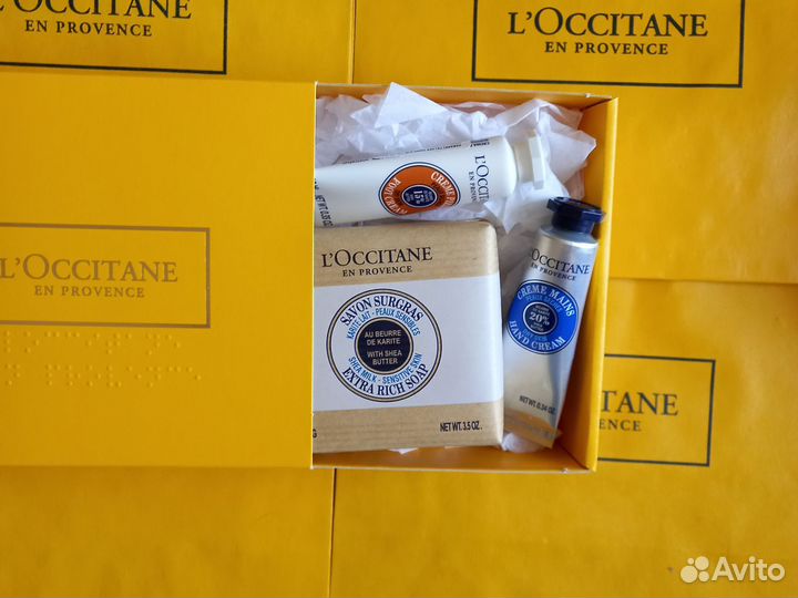 Локситан Loccitane набор Миндаль Карите шампунь+ к