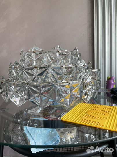 Люстра хрусталь СССР