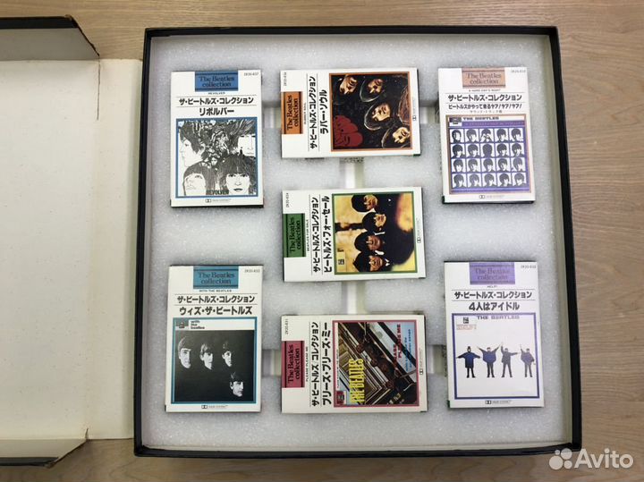 Beatles - на Японских фирм. кассетах(в Боксах)