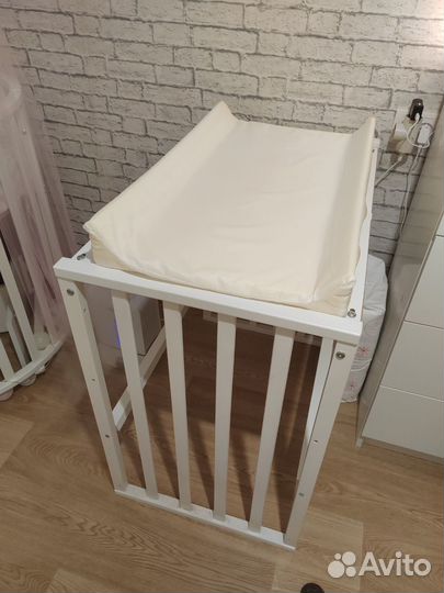 Матрас пеленальный с бортиками