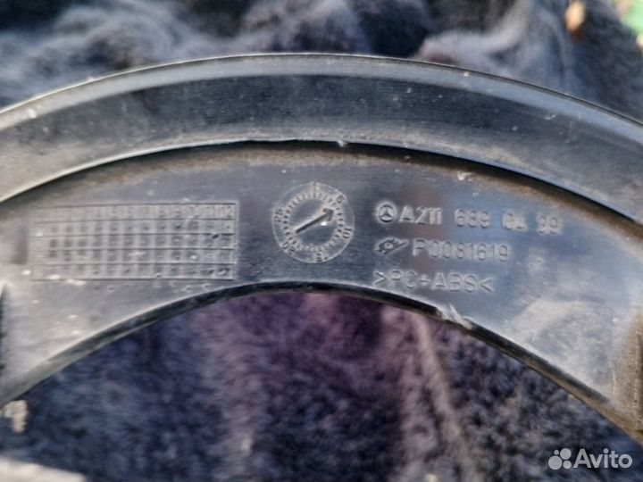 Пластик приборная панель Mercedes E-class w211