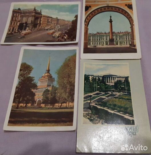 Почтовые карточки 1955,1956,1958,1959,1961 годов