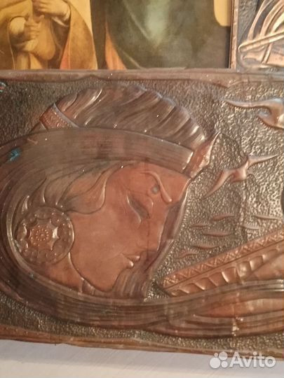 Чеканка медная СССР