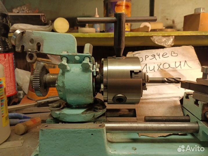 Токарный станок Универсал полусамоделка
