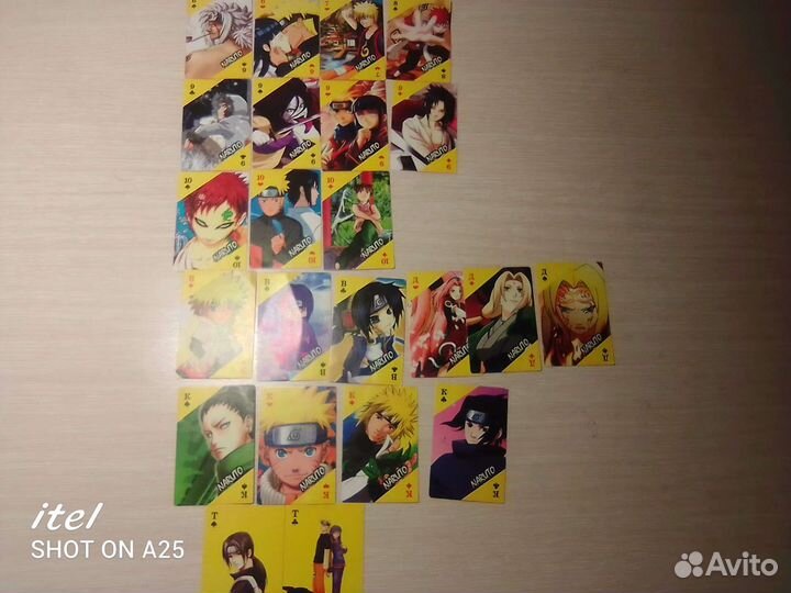 Карты игральные Наруто