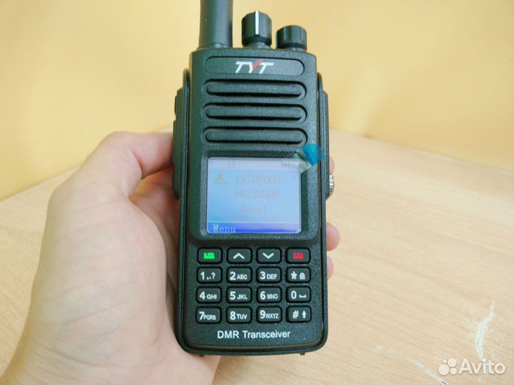 Рация TYT MD-UV390 DMR с GPS 10W AES-256 3800 мАч