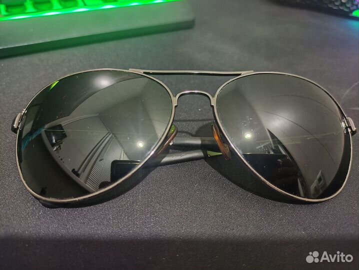 Очки оригинал стекло ray ban aviator