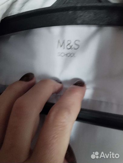 Рубашка белая школьная