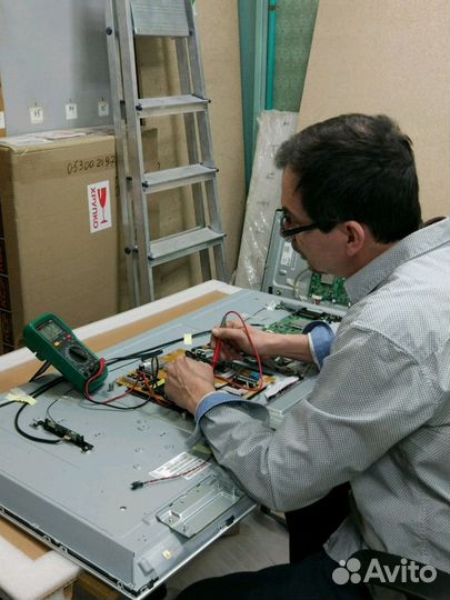Ремонт телевизоров LED матриц, замена светодиодов