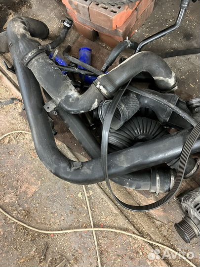 Турбина и патрубки ом 602 2.9