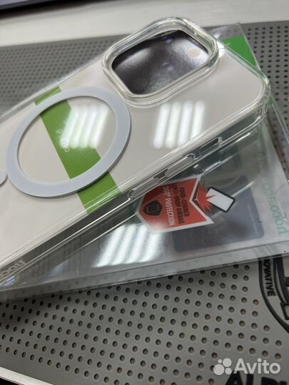 Чехол прозрачный Hoco на iPhone с Magsafe