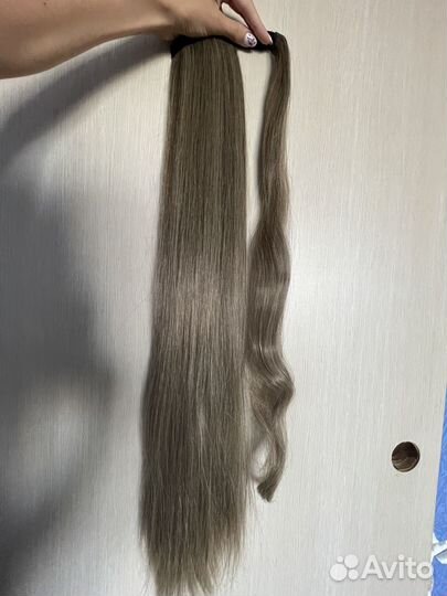 Волосы в хвосте