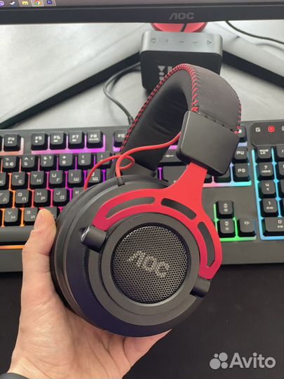 Беспроводные игровые наушники AOC GH401