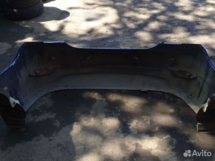 Задний бампер под парктроник хендай солярис 1