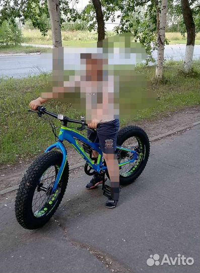 Велосипед фэтбайк