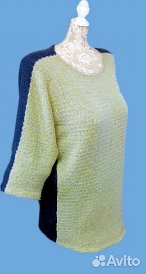 Описание вязания на машине джемпера 